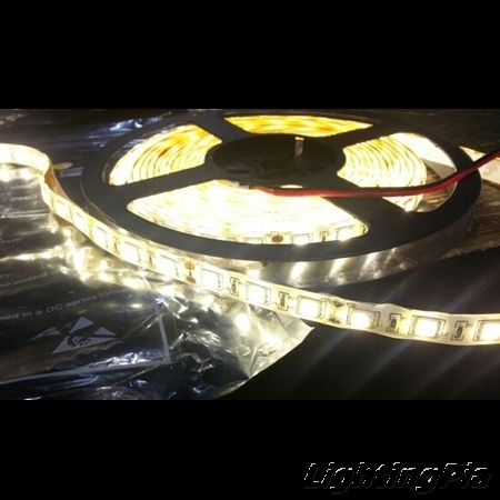 12V 방수 플렉시블 LED Warm White(전구색) 5050Chip 300알 5M