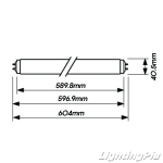 필립스 TL-K 40W/10R(UVA-1 40W-R) ACTINIC BL Reflector(UV-A)