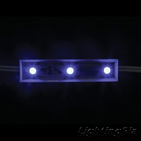 채널사인용 청색 LED 3구 모듈(KB3 KS) 0.72W 50개