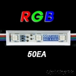 채널사인용 LED 3구 RGB 모듈(KRGB3) 0.72W 50개