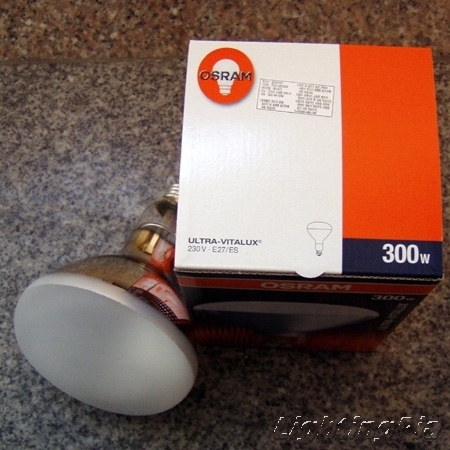 오스람 ULTRA-VITALUX 300W 산업용 자외선램프(6EA/BOX)