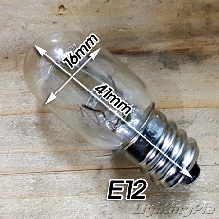 E12 Base 110~130V 10W 5개(Φ16 X H41~46mm)