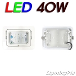 LED 40W 매입투광기 백색/흑색 KS