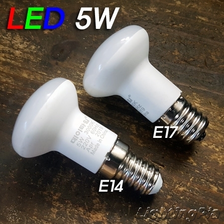 데이타임 KS 미니크립톤 E14/E17 LED 5W(백열 35~40W 대체용)