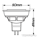 필립스 AC 12V new LED MR16 5W/5.5W(디밍불가) 할로겐 50W