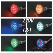 LED 220V 18개 광원 MR16