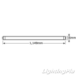 오스람 FQ/HO T5 16mm 54W(50W)