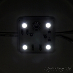 채널사인용 LED 4구 정사각 모듈 백색(KS) 0.96W 50개