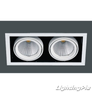 M802 LED SLM(COB) 30W,45W 멀티2등 백색/흑색(타공155*310mm)