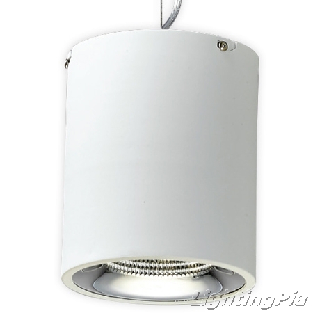 원통 COB LED 40W P/D 또는 레일등(Φ165*H200mm)-백색/흑색