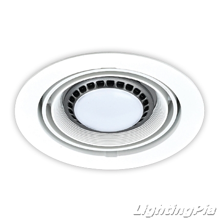멀티 1등 원형小 PAR30 매입등(타공Φ150mm)-흑색/백색