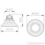 LED 95W 고천정등(Φ540mm)