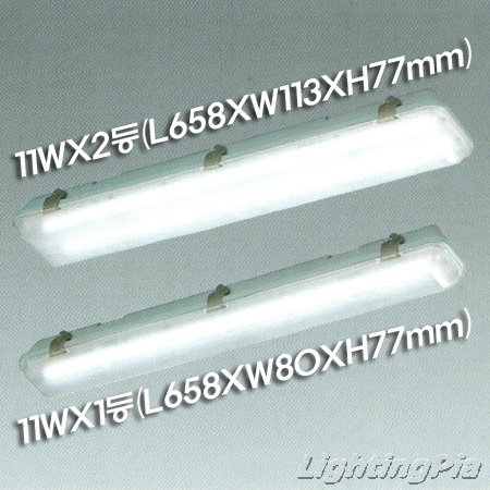 LED 일체형 방진방습등(11W/22W) L658mm KS