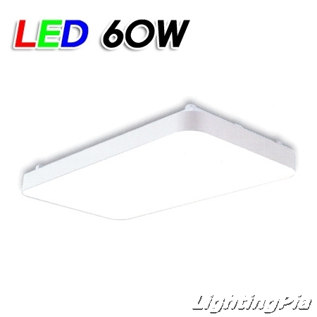 모던 심플 거실등 LED 60W(W650mm) 화이트/블랙