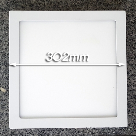 LED 12인치 대형원형/사각 직부등 25W(Φ300XH40mm)