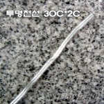 투명전선 30C(석도) 0.75Sq*2C 1M