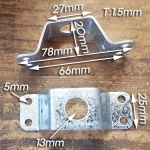 凸 와다시(L74~78mm)小-샹들리에 천정 후렌지 고정용으로 사용(1.5T 홀13mm)