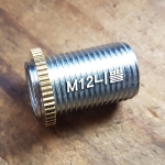 M12X1山 꽃반지 신주 너트-와샤Φ15*T2mm(주로 소켓과 M12X1山파이프 M12 관절 연결시 사용)