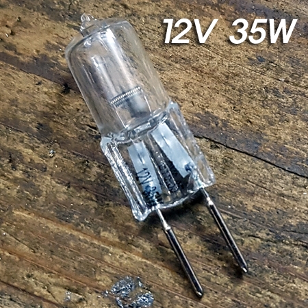 12V 할로겐 Pin램프 35W GY6.35