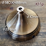 신주브론즈 스탠드 받침(Lamp Base Φ140XH88mm/107g) 주로 관절스탠드 받침으로 사용