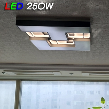 훈민정음 리네아 LED 250W(W1,000mm) 화이트/블랙(LED 혼합색상 6500K + 4000K) 시공비 포함