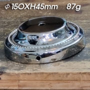 크롬도금 스탠드 받침(Lamp Base Φ150XH45mm/87g)