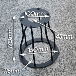 북미스타일 Wire Shade(철망갓)<-DIY 파이프 또는 P/D(팬던트)조명갓 Φ150XH170mm  소켓홀 Φ45mm