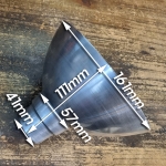 시보리작업을 한 철갓(Φ161XH111mm 주문제작품) 0.7T