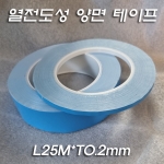 열전도성 양면 테이프 절연 고온 내성 유리 섬유 방열 테이프 LED 패널 조명 스트립..