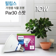 필립스 가정용 식물조명 LED PAR30 10W(5000K 부드러운 백색)