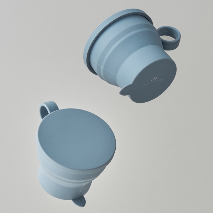 여행용 접이식 실리콘 컵 300ml