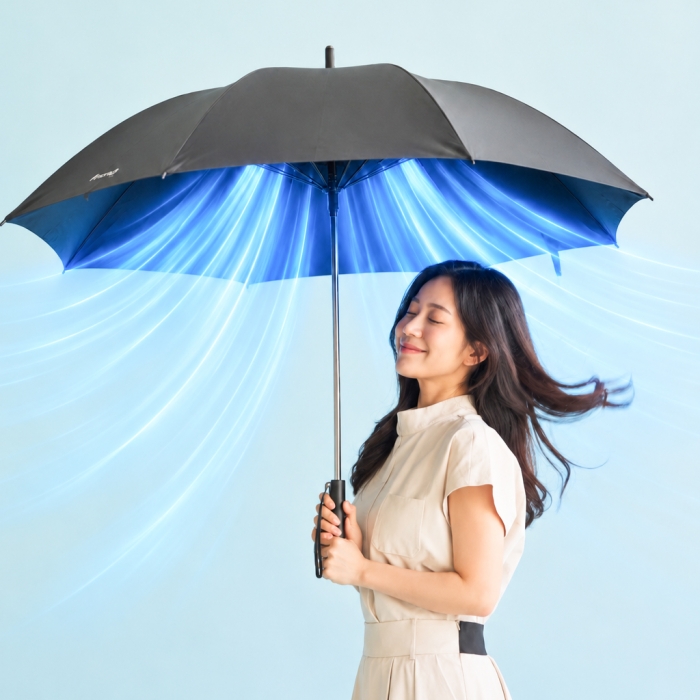 UV차단 선풍기 우양산
