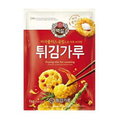 백설 튀김가루 1KG