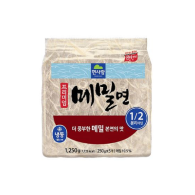 면사랑 프리미엄 메밀면 1.25KG