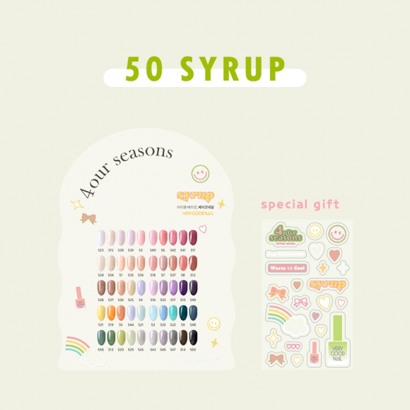 [ 2023 Syrup collection ] Four Seasons (50ea)