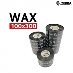 ZEBRA K2300 (WAX RIBBON) 왁스 100x300