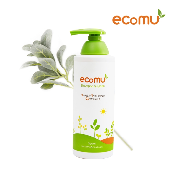 [Ecomu]에코뮤 샴푸앤바스(320ml)_77H08801104