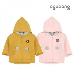 [아가방 가을]곰곰점퍼(YELLOW,PINK)_01L555003