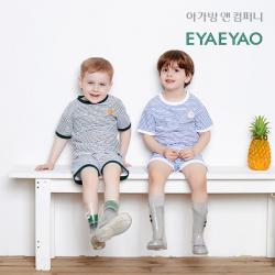 [이야이야오 여름]자카드 와펜 3부상하(GREEN,BLUE)_78M313054