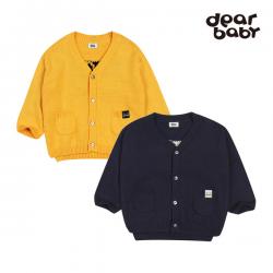 [디어베이비 봄]루이 니트가디건(YELLOW,NAVY)_02M121402