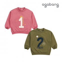 [아가방 가을]제니맨투맨티셔츠(PINK,KHAKI)_01M551005