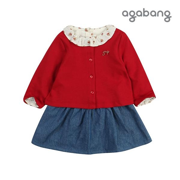 [아가방 가을]쥬리가디건3PCS(RED)_01M52325393