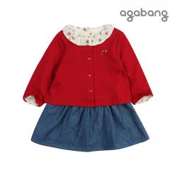 [아가방 가을]쥬리가디건3PCS(RED)_01M52325393