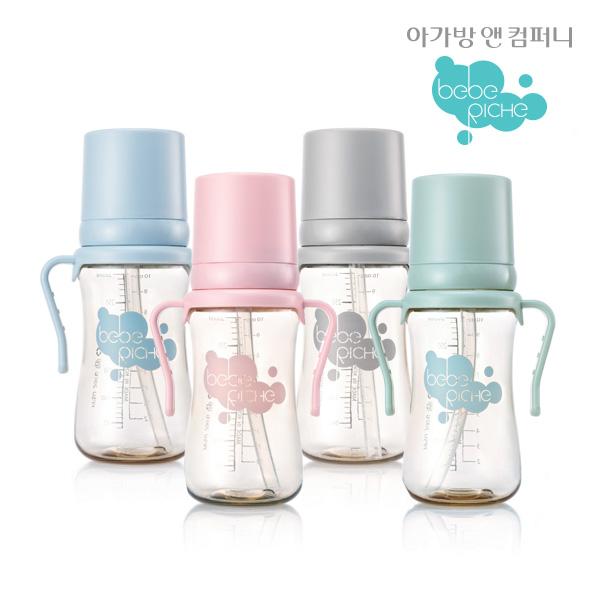 [베베리쉬]PPSU 빨대컵 300ml(GREY,BLUE,MINT,PINK)_77M082420