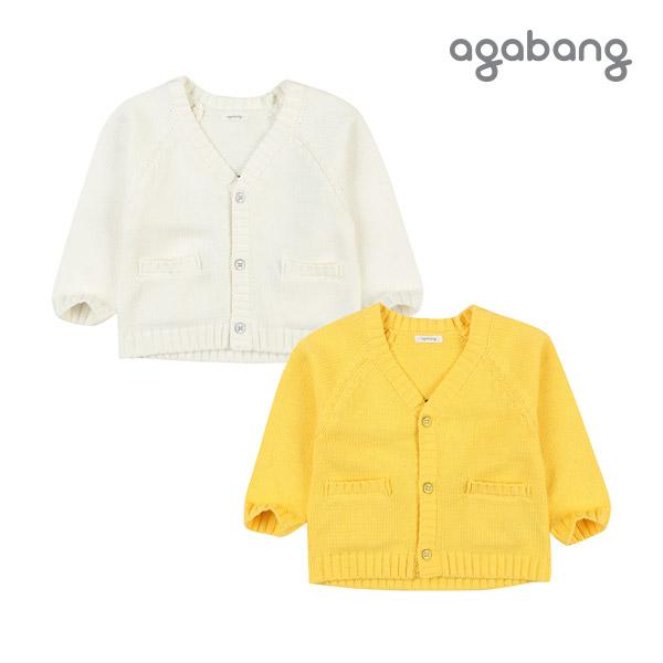 [아가방 봄]윌리니트가디건(YELLOW,CREAM)_01N121402