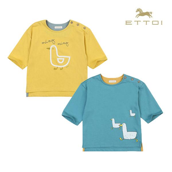 [에뜨와 여름]켄싱턴 TS(YELLOW,BLUE)_07N321001