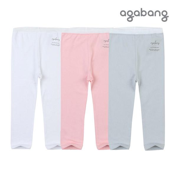 [아가방 여름]레터링레깅스(WHITE,PINK,GREY)_01N352001