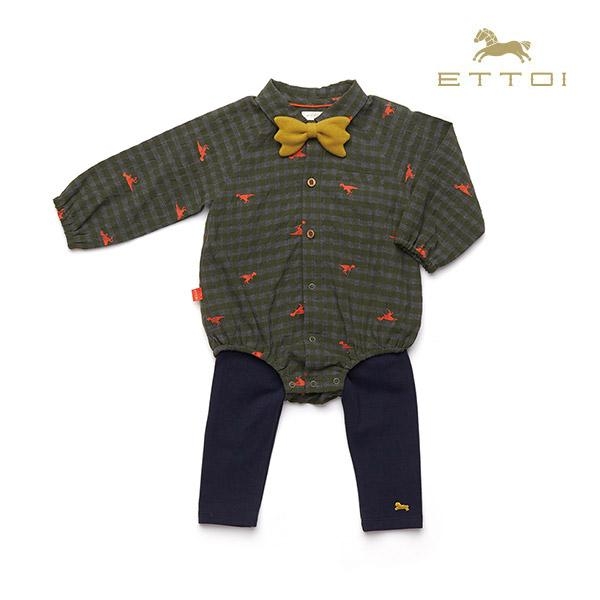 [에뜨와 가을]디노바디슈트SET(KHAKI)_07M52790274