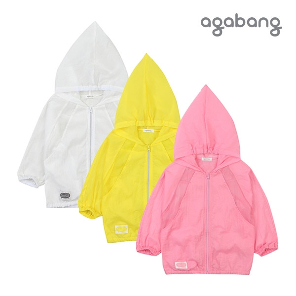 [아가방 여름]스마일윈드브레이커점퍼(WHITE,PINK,YELLOW)_01N35500104