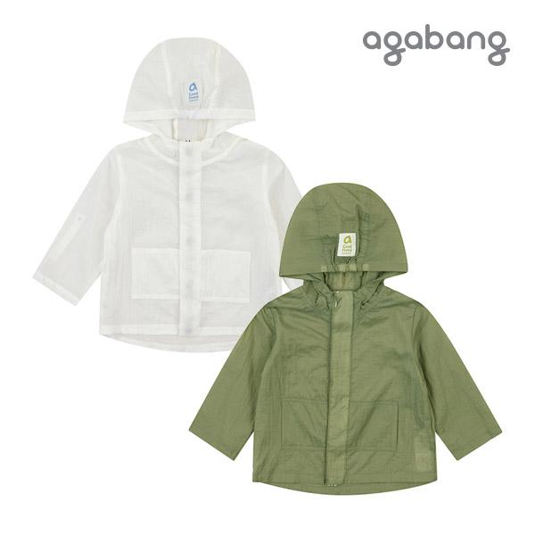 [아가방 여름]니스테잎장식점퍼(KHAKI,WHITE)_01M325002